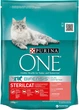 Сухой корм для кошек Purina One Steril Cat Salmon & Wheat 200 г (7613034765239) - изображение 1