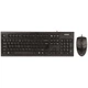 Комплект (клавіатура + миша) A4tech KR-8520D USB Black - изображение 1