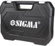 Набор насадок торцевых и бит Sigma 1/4" 1/2" 94 шт CrV в кейсе (6003761) - изображение 4