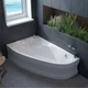 Ванна акриловая асимметричная KOLLER POOL Nadine 150x100L - изображение 3