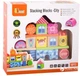 Набор кубиков Viga Toys "Город" (50043) (6934510500436) - изображение 2