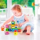 Набор кубиков Viga Toys "Город" (50043) (6934510500436) - изображение 4