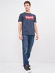 Футболка хлопковая длинная мужская Levi's Graphic Set-In Neck 17783-0139 2XL Dress Blues Blue (5415211983533) - изображение 3