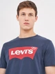 Футболка хлопковая длинная мужская Levi's Graphic Set-In Neck 17783-0139 2XL Dress Blues Blue (5415211983533) - изображение 4