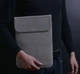 Чехол для Macbook ноутбуков c диагональю 13.3" Bestjing в виде конверта серый 35.3х24.7см - изображение 6