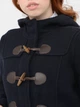 Пальто осеннее короткое с капюшоном женское Colin's CL1003269BLU L Темно-синее - изображение 4
