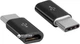 Адаптер Lapara USB 3.1 Type-C - Micro USB, OTG чорний (LA-Type-C-MicroUSB-adaptor black - зображення 2