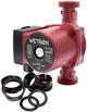 Насос циркуляційний Wetron 75 Вт Hmax 4 м Qmax 40 л/хв Ø1½ 180 м Бордовий + гайки Ø1 (774212) - зображення 1
