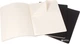 Набор записных книг Moleskine Cahier 21.59 x 27.94 см 3 шт по 120 страниц в линейку Чёрный (8055002851442) - изображение 2