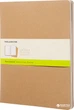 Набор записных книг Moleskine Cahier 21.59 x 27.94 см 3 шт по 120 страниц без линовки Бежевый (8055002851497) - изображение 1