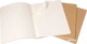 Набор записных книг Moleskine Cahier 21.59 x 27.94 см 3 шт по 120 страниц без линовки Бежевый (8055002851497) - изображение 2