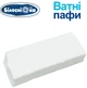 Упаковка ватных паффов Білосніжка 400 шт (4820180241613) - изображение 3