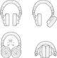 Наушники Audio-Technica ATH-M50x Black - изображение 8