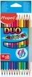 Карандаши цветные Maped Color Peps Duo двусторонние 24 цвета (MP.829600) - изображение 1