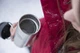 Термокружка Klean Kanteen TKWide Cafe Cap Brushed Stainless 355 мл (1005813) - изображение 5