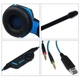 Игровые наушники Kotion Each G2000 с микрофоном и подсветкой Blue - изображение 6