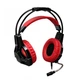 Навушники накладні (повнорозмірні) провідні з мікрофоном Redragon Lester (64205) Black Red - зображення 2