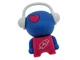 Uniq DJ MUSIC FLASH голубой / розовый 8GB (08C14993U2) - изображение 2