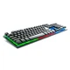 Клавіатура REAL-EL 7090 Comfort Backlit, black - зображення 3