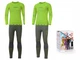 Детское термобелье VIKING Riko Set kids 116-128 green 500143030-1-1 - изображение 1