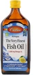 Жирные кислоты Carlson Рыбий жир, Вкус Лимона, Норвежская серия, Carlson Labs, The Very Finest Fish Oil Lemon, 500 мл (88395015458) - изображение 1