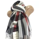 Шарф LuxWear Sky cashmere S176002 Barberry Сірий - зображення 1