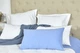 Наволочки Loftline Перкаль Berlin blue 50х75 см, 2 шт - изображение 3