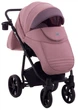 Коляска 2 в 1 Adamex Hybryd Plus BR222 сиреневая кожа (перфорация) - лиловый - изображение 7