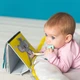 Развивающая книжка Taf Toys Мечтательные коалы двусторонняя мягкая с зеркальцем и прорезывателем для развития мелкой моторики малышей от 0 месяцев - изображение 4
