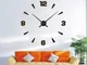 Годинник Diy Настінний M013 3D 120 см Чорний (1005-587-00) - зображення 4
