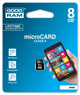 Карта памяти MicroSDHC 8GB Class 4 GOODRAM (M400-0080R11) - изображение 2