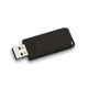 Флеш-накопитель USB 64GB Verbatim Slider Black (98698) - изображение 3