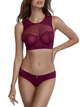 Кружевной комплект белья Marc&Andre А9-0329 80C-40 Бургунди - изображение 2