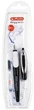 Ручка пір'яна для правші Herlitz My.Pen Black-White Синя Чорний корпус (10999746) - зображення 4