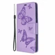 Чохол-книжка з малюнком UniCase Butterfly Pattern для Samsung Galaxy A51 - Purple - зображення 2