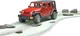 Игрушка Bruder Джип Wrangler Unlimited Rubicon М1:16 (02525 Красный) - изображение 2