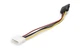 Кабель живлення PowerPlant (CA910953) Molex - SATA, 0.15 м - зображення 2
