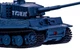 Танк микро р/у 1:72 Great Wall Toys Tiger со звуком Серый (GWT2117-4) - изображение 4