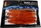 Твистер двуххвостый Siko Mini Max 90 мм 8 шт Оранжевый (PA3300802) - изображение 2