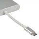 Адаптер Multiport USB Type-C to VGA/USB 3.0/Type-C (Silver) STLab - изображение 5