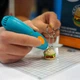 Набор аксессуаров для 3D-ручки 3Doodler Start - БИСТРО (48 стержней, шаблон,3 кольца для брелоков) - изображение 3