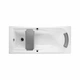 Kolo COMFORT PLUS ванна 170*75см прямокутна, з ручками, з ніжками SNC1 (XWP1471000) - зображення 1