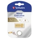 Флеш-накопитель Verbatim USB флеш накопичувач 32GB Metal Executive Gold USB 3.0 (99105) - изображение 3
