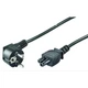 Кабель Atcom PC-186ML12 (0,75 мм) 1,8 м, сертифицированный VDE, для ноутбуков 3 пин 10119 - изображение 1