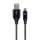 Дата кабель USB 2.0 AM to USB-C 2.0m Cablexpert (CC-USB2B-AMCM-2M-BW) - изображение 1