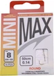 Одинарный крючок MiniMax Round 0.7 г 10 шт (SW100-8/0.14) - изображение 4