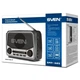 Радіоприймач портативний SVEN SRP-525 Grey з USB, microSD, FM/AM/SW радіо, акумулятором, ліхтариком та живленням від мережі 220 В - изображение 9