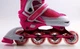 Ролики дитячі розсувні Caroman Sport PINK розмір 27-31 Рожеве переднє колесо світиться - зображення 6