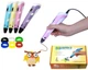 3Д ручка 3D Pen 2 RP100B c Lcd дисплеем сиреневый TOP - изображение 3