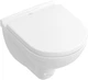 Унитаз подвесной VILLEROY & BOCH O.Novo 5688HR01 DirectFlush 49 с сиденьем Soft Close 9M38S101 - изображение 1